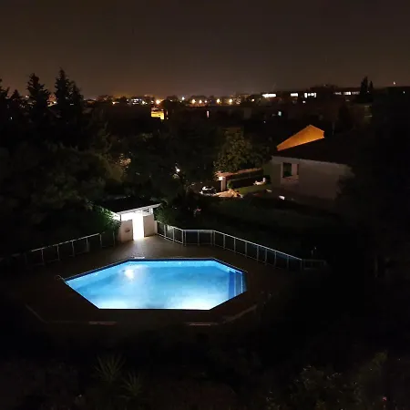 6pers ,3 étage Dernier, Duplex Spacieux Clim, Piscine ,parking Privé Fermer Appartement